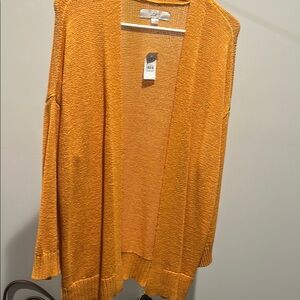 LOFT Women's Orange Sweater
